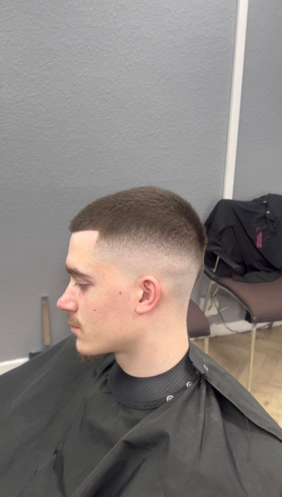 Skin fade haircut